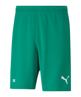 PUMA teamRISE Short Grün Weiss F05