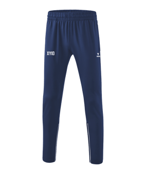 Erima Performance Trainingshose Blau Weiss 