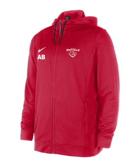 Nike Team Basketball Kapuzenjacke Rot F657