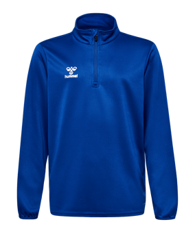 Hummel Essential Half-Zip Sweatshirt Kids Blau F7026 - blau