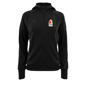 adidas Tiro 25 Travel Kapuzenjacke Damen Schwarz