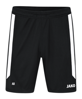 JAKO Power Short Schwarz Weiss F802