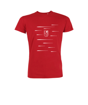 Merch Creator 2.0 T-Shirt Red | #lines
