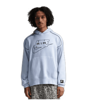 Nike Air PO Hoody Blau F407 - blau