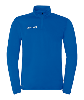 uhlsport Essential 1/4 Zip Top Kids Blau F43 - blau