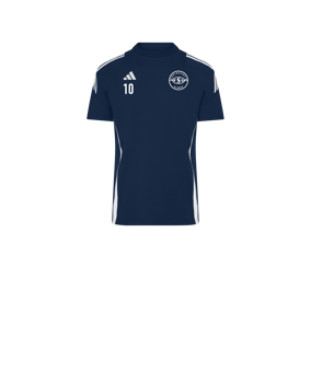 adidas Tiro 24 T-Shirt Kids Blau Weiss