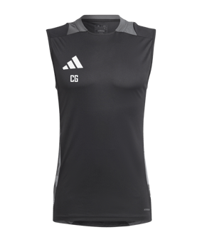 adidas Tiro 24 Competition Tanktop Schwarz Grau