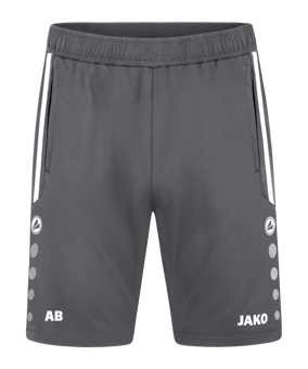 JAKO Allround Trainingsshort Damen Grau F820