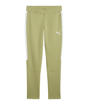 PUMA teamEVOSTRIPE Trainingshose Grün F40 - gruen