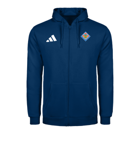 adidas Entrada 26 Kapuzenjacke Blau