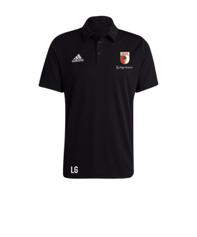 adidas Entrada 22 Poloshirt Schwarz