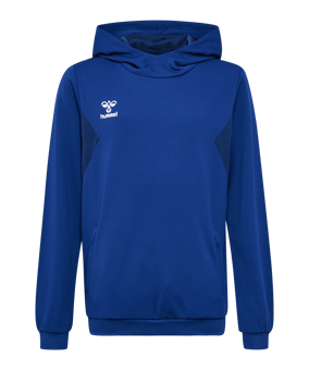 Hummel hmlAUTHENTIC PL Hoody Kids Blau F7045 - blau
