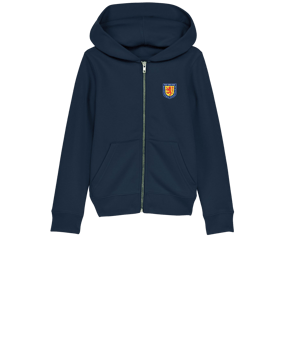 Merch Mini Cultivator 2.0 Zip-Hoodie Kids French Navy | #justlogo4c