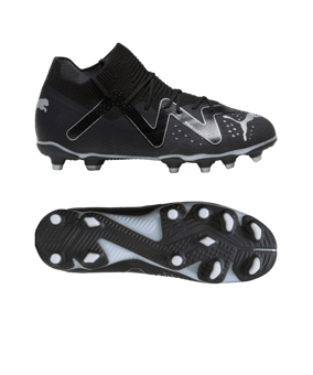 PUMA FUTURE Pro FG/AG Eclipse Jr Kids Schwarz Grau F02 - schwarz