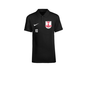 Nike Park 26 Polo Kids Schwarz F010