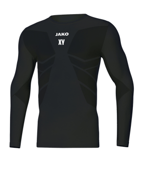 JAKO Comfort 2.0 langarm Schwarz F08