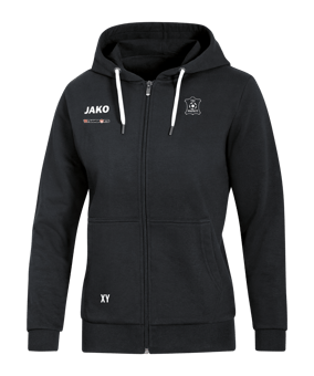 JAKO Base Kapuzenjacke Damen Schwarz F08