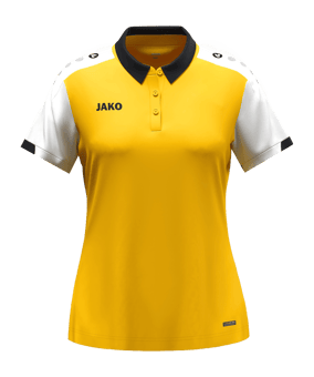 JAKO Dynamic Polo Damen Gelb F305 - gelb