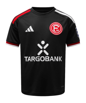 adidas Fortuna Düsseldorf Trikot 3rd 2026/2027 Kids Schwarz