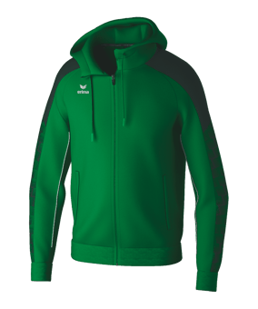 Erima EVO STAR Kapuzenjacke Kids Grün Fsmaragdpinegrove - gruen