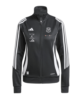 adidas Tiro 24 Trainingsjacke Damen Schwarz
