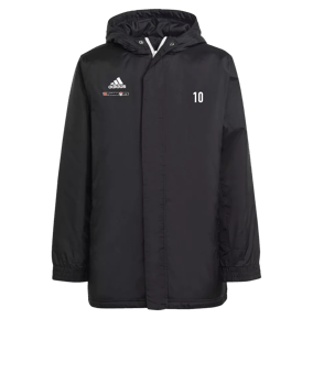 adidas Entrada 22 Stadium Jacke Schwarz