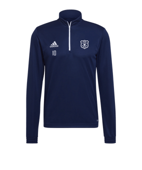 adidas Entrada 22 HalfZip Sweatshirt Blau