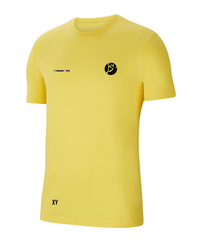 Nike Park 20 T-Shirt Kids Gelb Schwarz F719