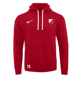 Nike Park 20 Fleece Hoody Rot Weiss F657