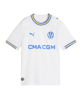 PUMA Olympique Marseille Maglietta Home 2026/2027 Bambini Bianco C01 - bianco