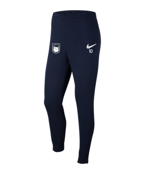 Nike Park 20 Fleece Jogginghose Blau Weiss F451