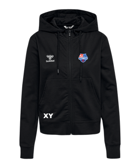 Hummel GO 2.0 Kapuzenjacke Damen Schwarz F2001