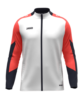 JAKO Dynamic Trainingsjacke Weiß F026 - weiss