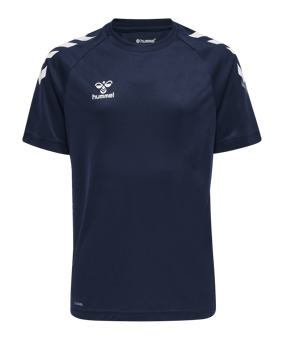 Hummel hmlCORE XK Poly T-Shirt Kids Blau F7026 - blau