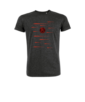 Merch Creator 2.0 T-Shirt Dark Heather Grey | #lines