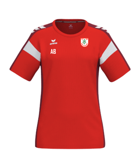 Erima Celebrate 125 Function T-Shirt Damen Rot