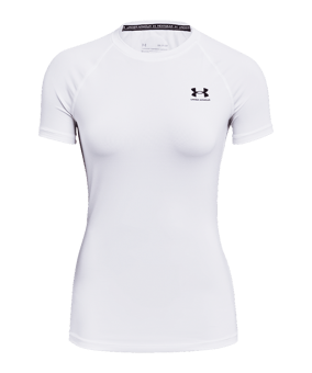 Under Armour Baselayer HG Authentics Comp T-Shirt Femmes Blanc C100 - blanc