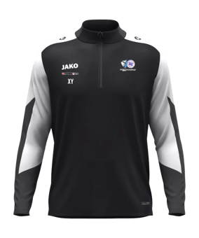 JAKO Dynamic Zip Top Sweatshirt Schwarz F826