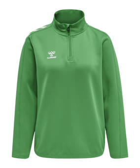 Hummel hmlCORE XK HalfZip Sweatshirt Damen F6235 - gruen