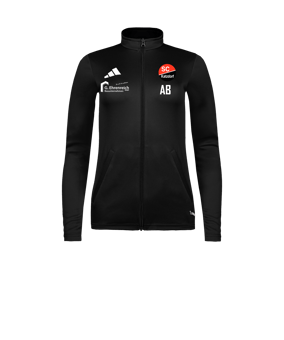 adidas Entrada 26 Trainingsjacke Damen Schwarz