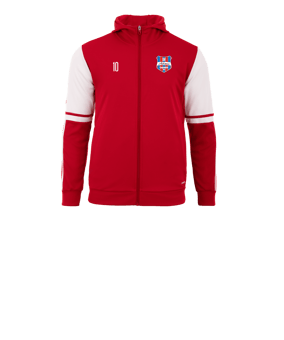 adidas Squadra 25 Kapuzenjacke Kids Rot