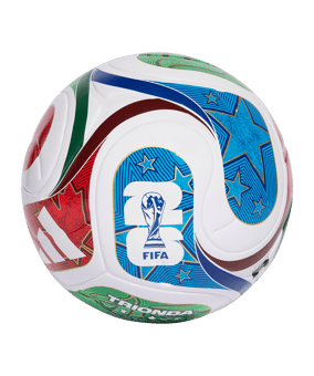 adidas World Cup 26 Trionda League Trainingsball Weiß - weiss