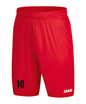 JAKO Manchester 2.0 Short ohne Innenslip Rot F01