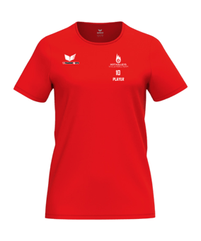 Erima INTRO function T-Shirt Damen Rot F2082678