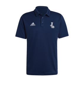 adidas Entrada 22 Poloshirt Blau Hockey Logo