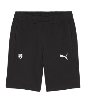 PUMA teamGOAL Casuals Shorts Schwarz F03