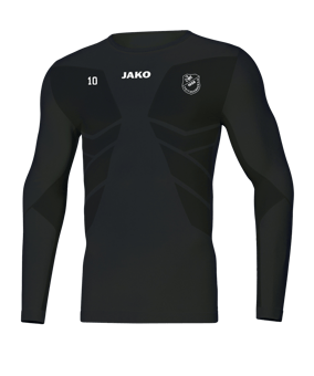 JAKO Comfort 2.0 langarm Schwarz F08