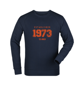 Merch Roller Sweatshirt French Navy | #established