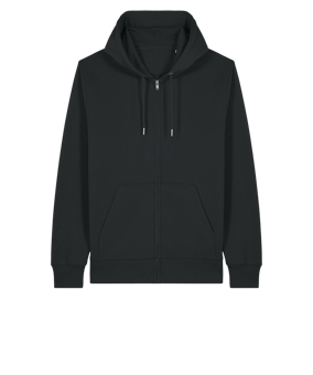 Stanley Stella Merch Connector 2.0 Zip Sweatjacke Schwarz | #backprint