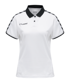 Hummel Authentic Functional Poloshirt Damen F9001 - weiss